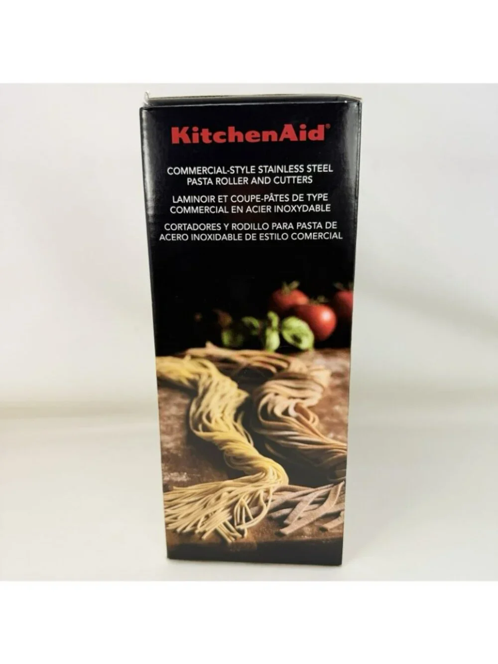 KitchenAid Stand Mixer Attachment 3-Piece Pasta Roller and Cutter Set KSMPRA